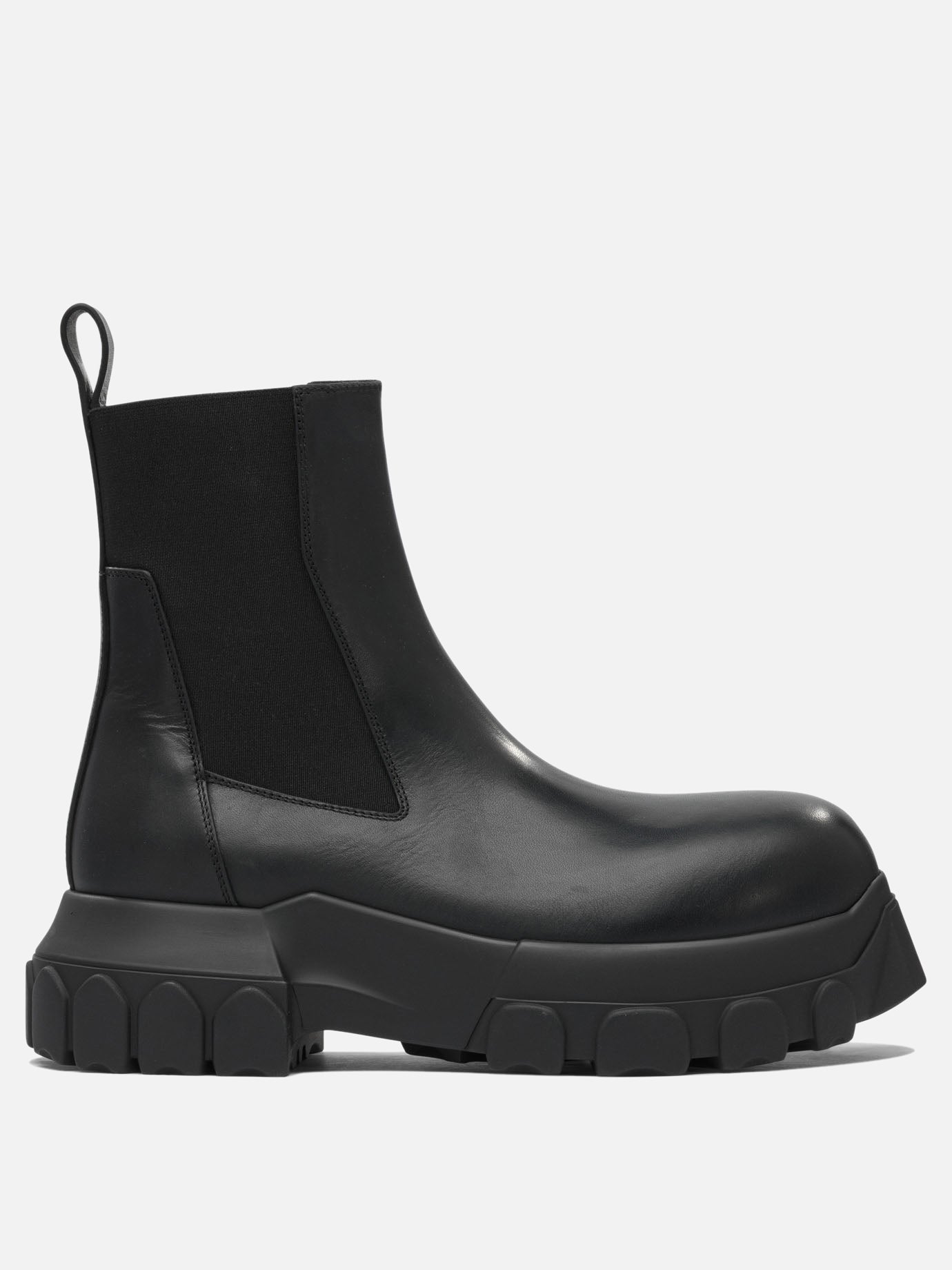 Stivaletti Chelsea 100% leather - 100% rubber  Nero - Rick Owens Donna | PDP | VIETTI Online Store | thumbnail