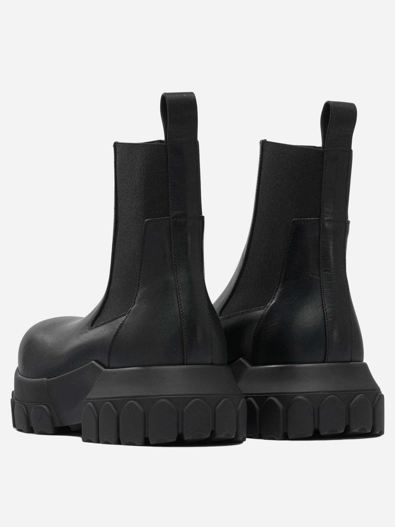 Stivaletti Chelsea 100% leather - 100% rubber  Nero - Rick Owens Donna | PDP | VIETTI Online Store | thumbnail_4
