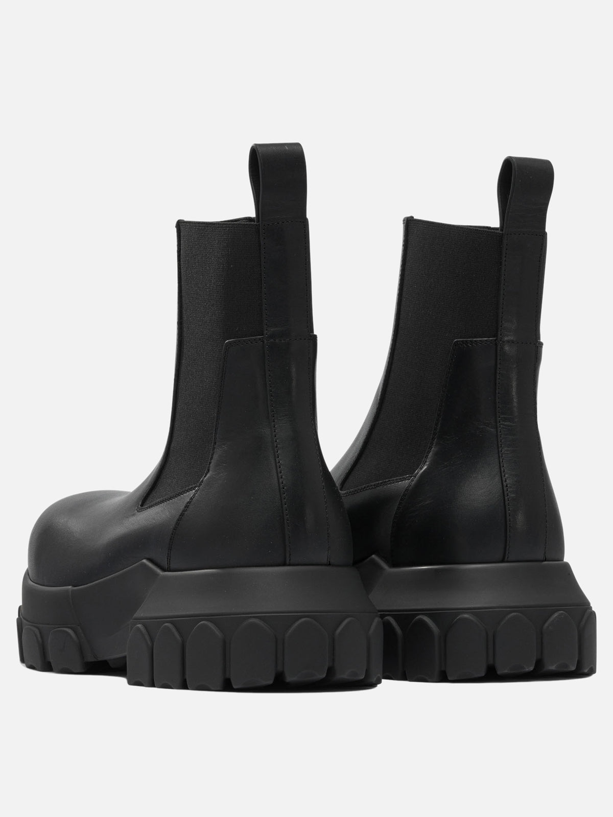 Rick Owens "Beatle Bozo Tractors" ankle boots Black - VIETTI