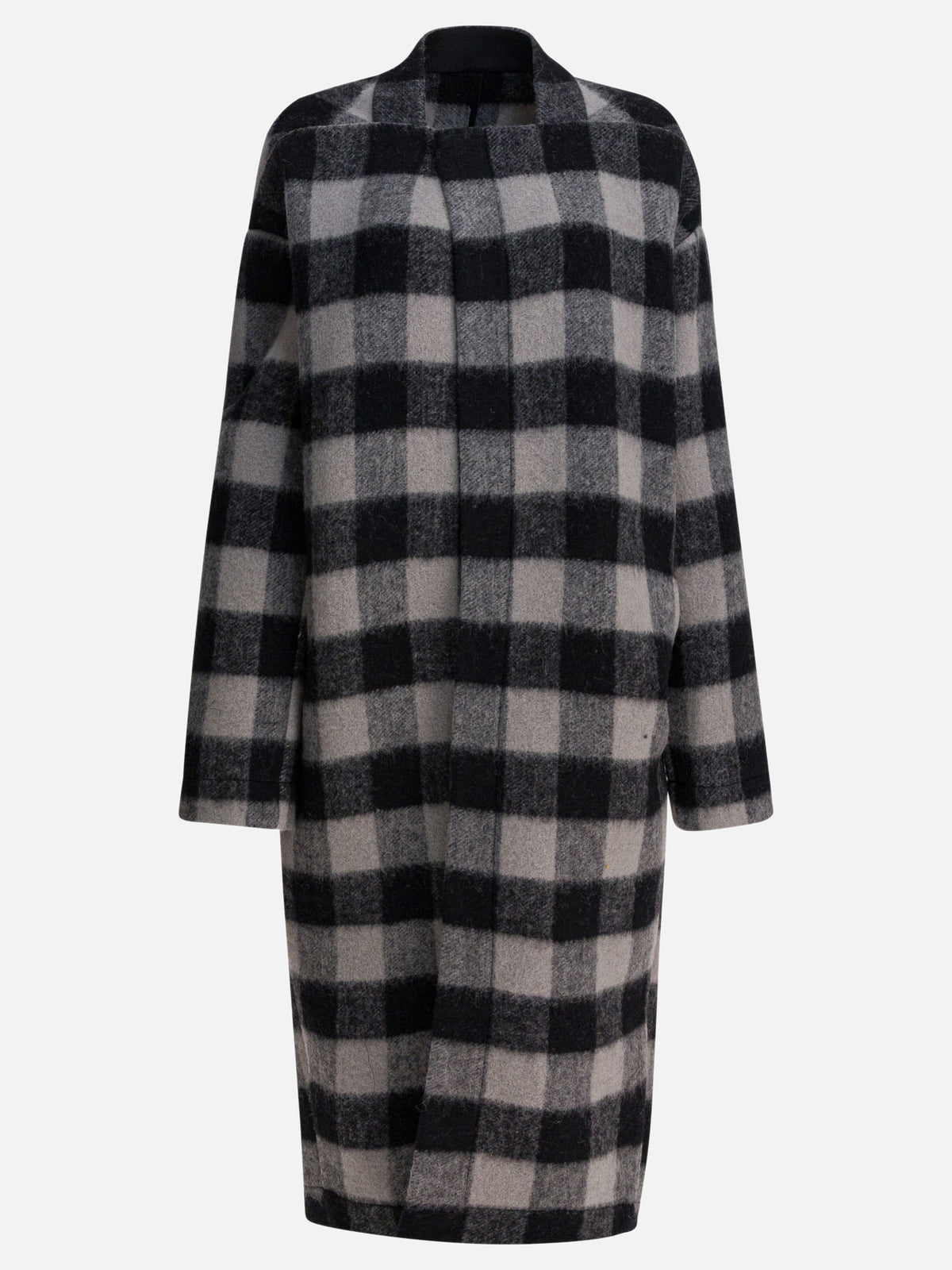 Rick Owens "Island" Long coat Black