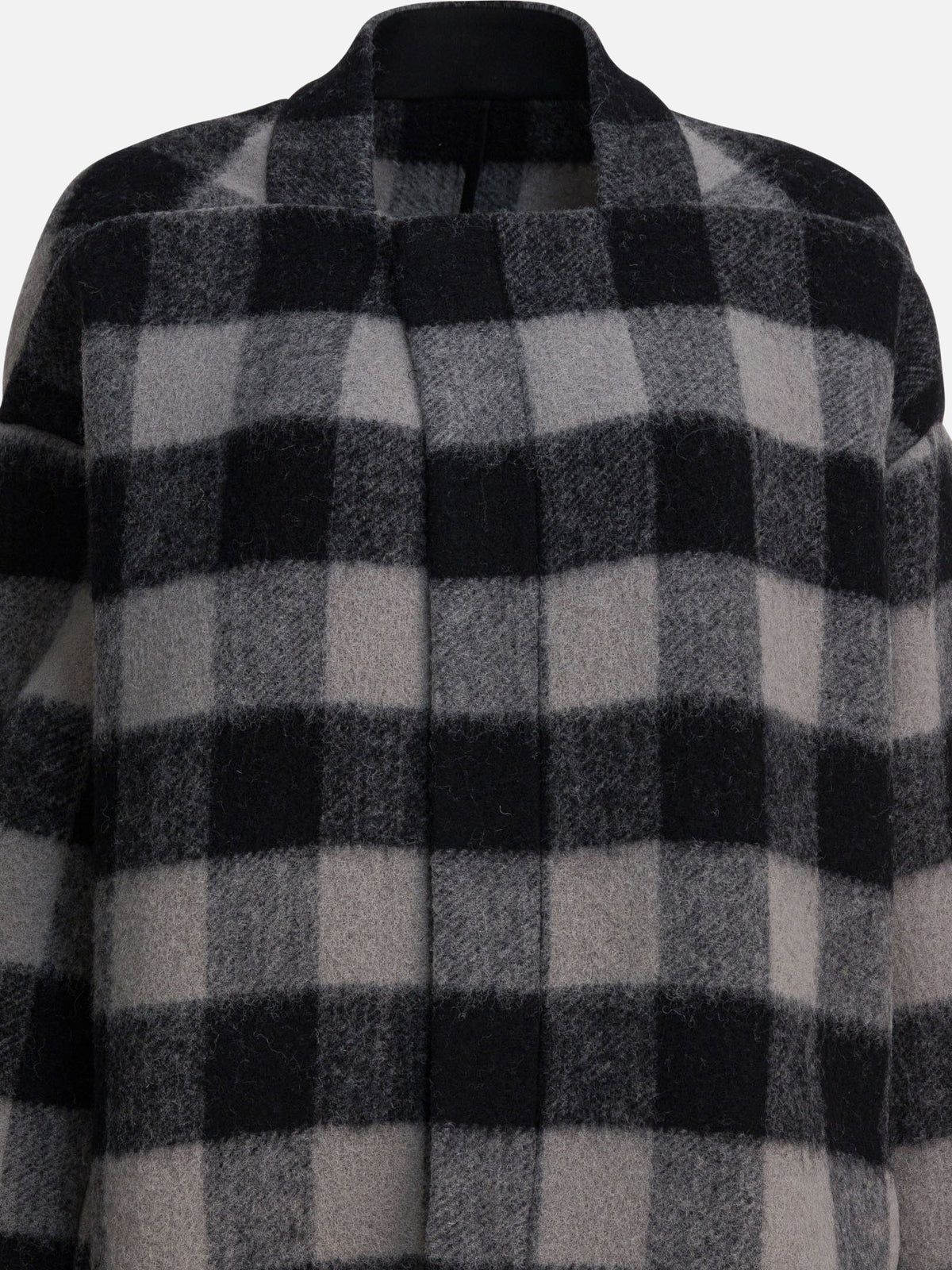 Rick Owens "Island" Long coat Black