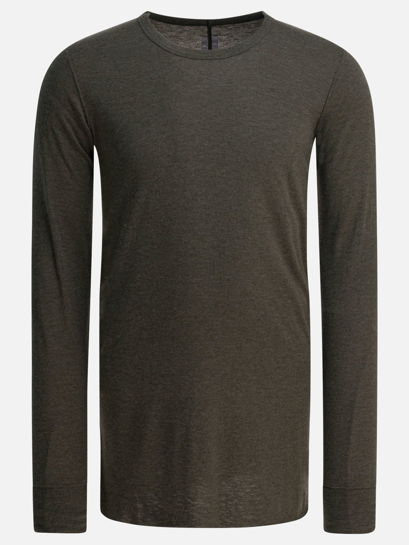 T-shirt girocollo Solid colour  Verde - Rick Owens Uomo | PDP | VIETTI Online Store | Zoom-Modal
