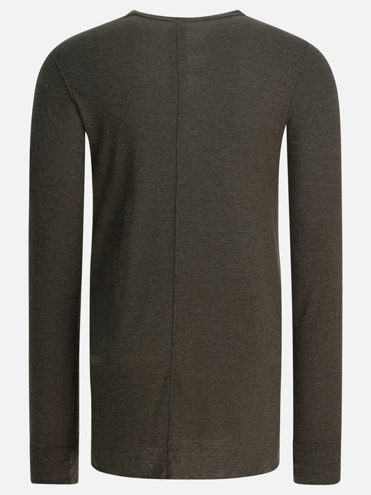 T-shirt girocollo Solid colour  Verde - Rick Owens Uomo | PDP | VIETTI Online Store | 2
