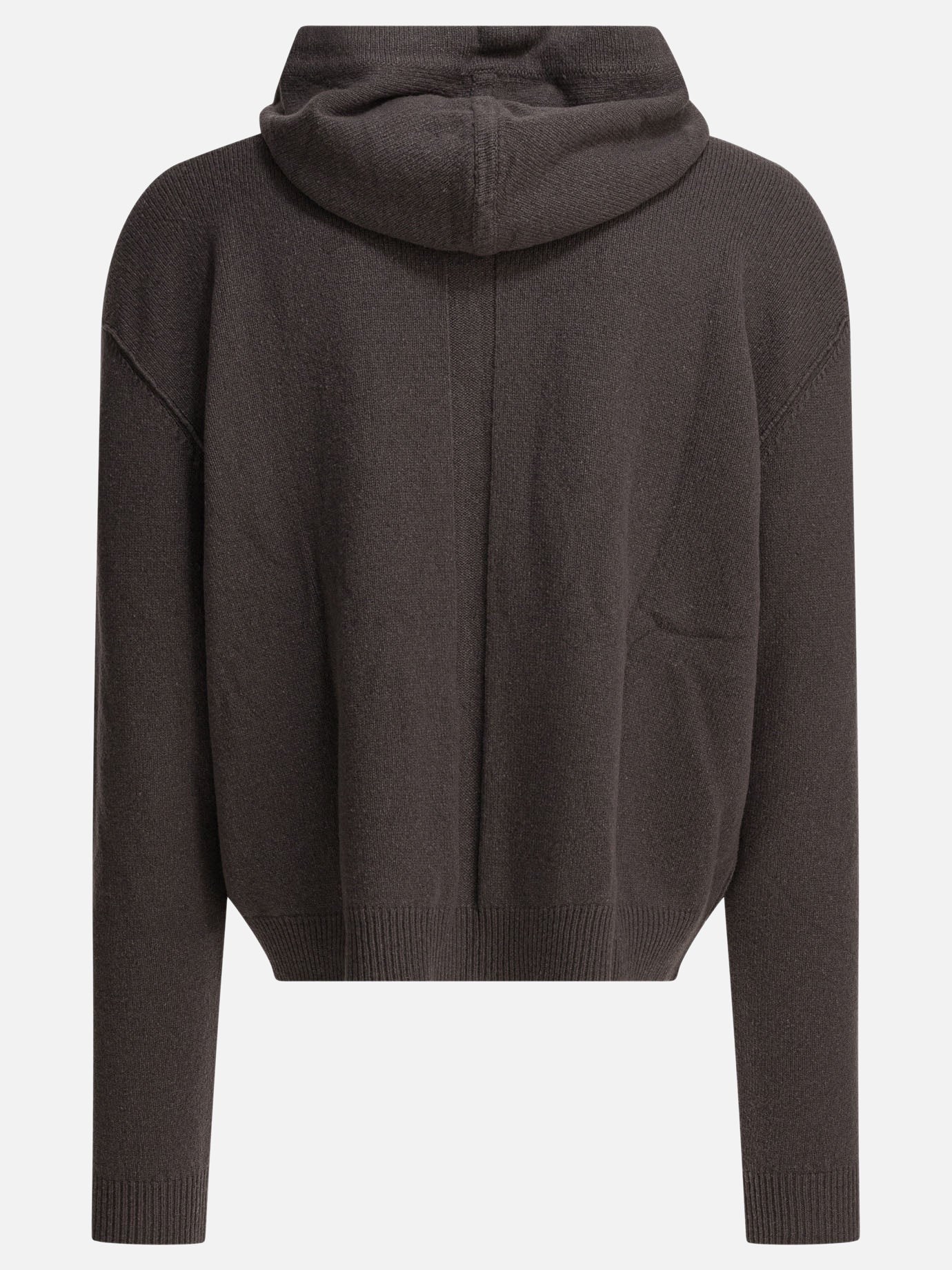 Maglioni con cappuccio Solid colour  Marrone - Rick Owens Uomo | PDP | VIETTI Online Store | thumbnail_2