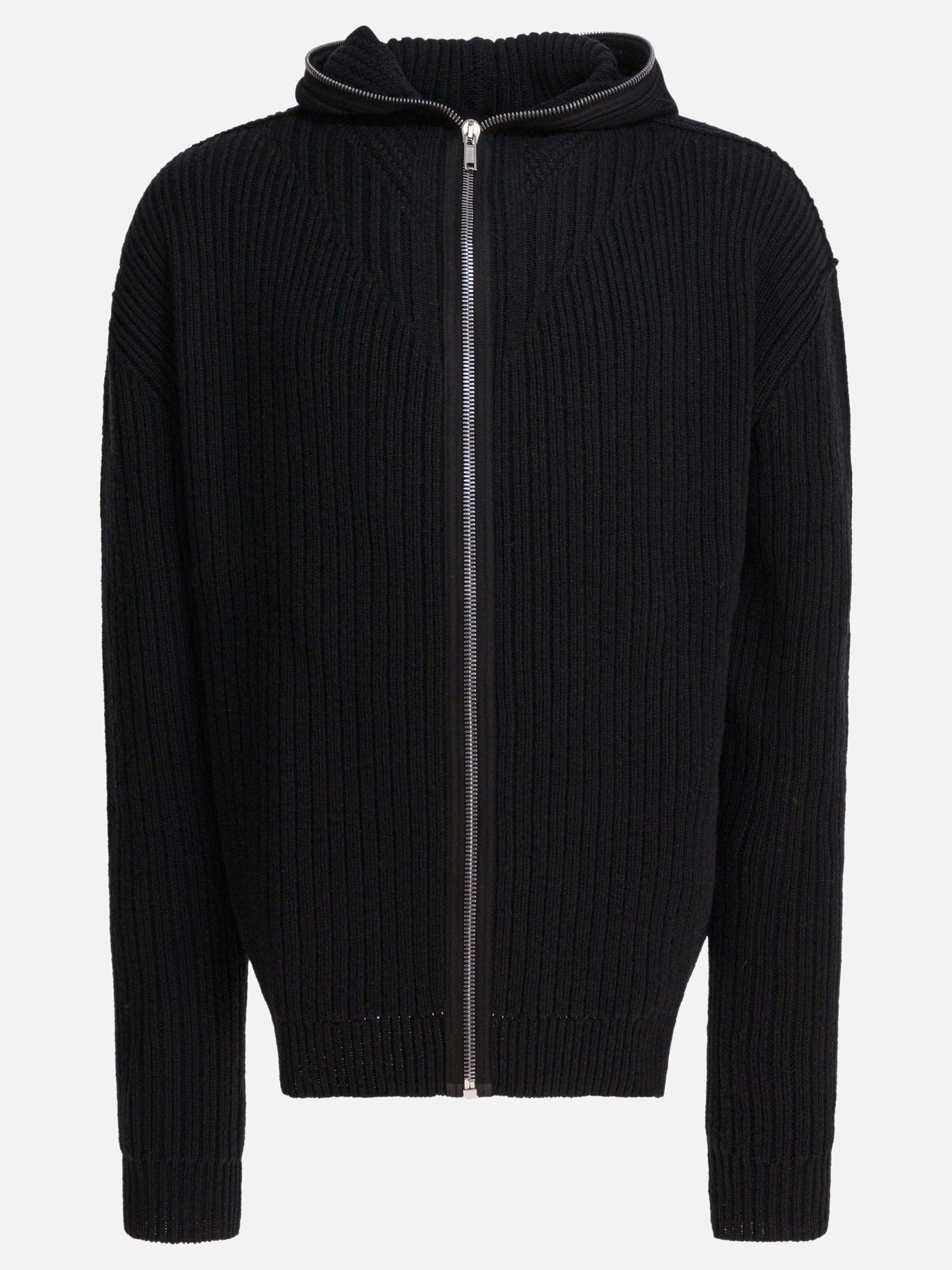 Cardigan Tinta unita  Nero - Rick Owens Uomo | PDP | VIETTI Online Store | thumbnail