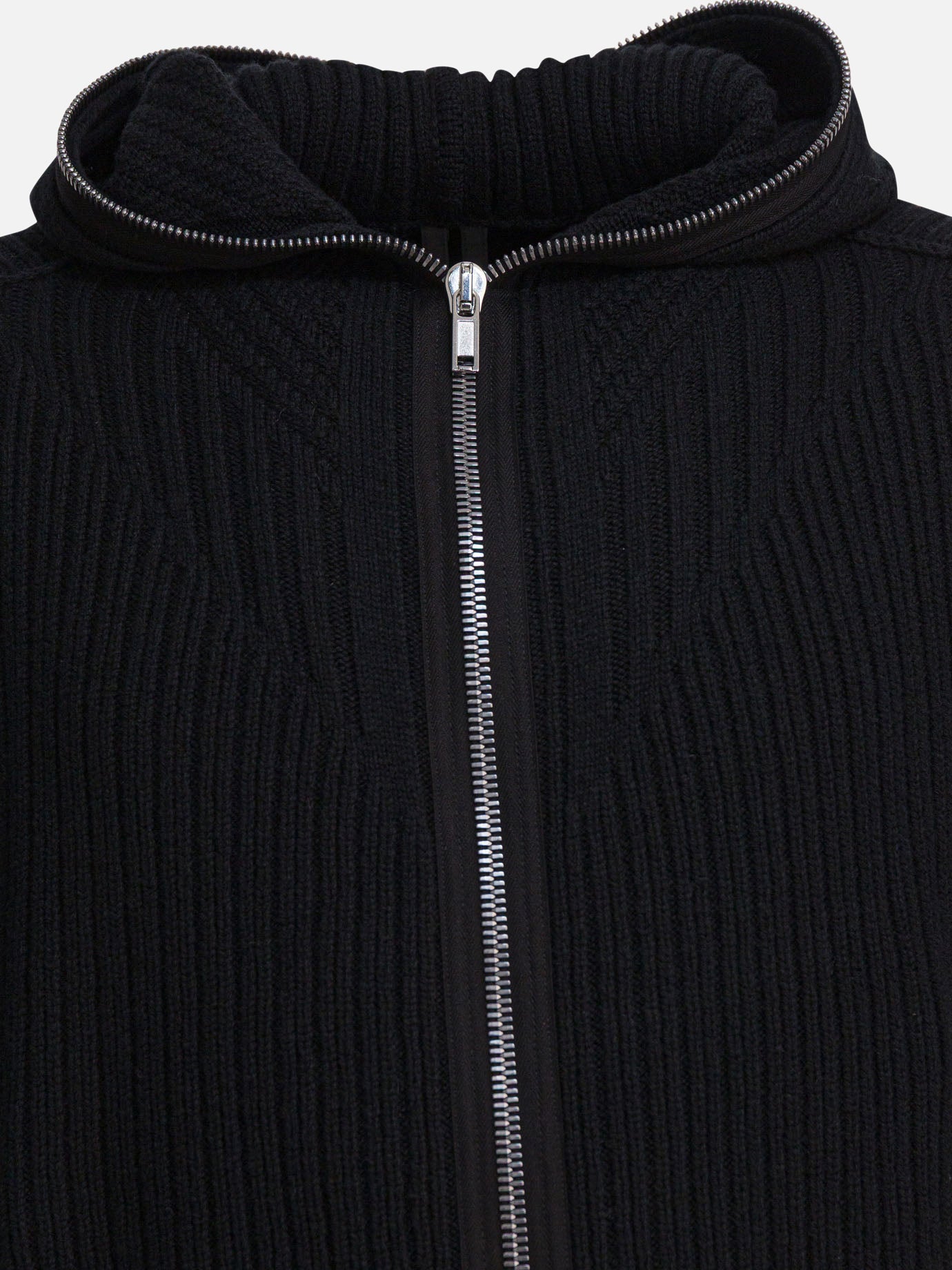 Cardigan Tinta unita  Nero - Rick Owens Uomo | PDP | VIETTI Online Store | thumbnail_3