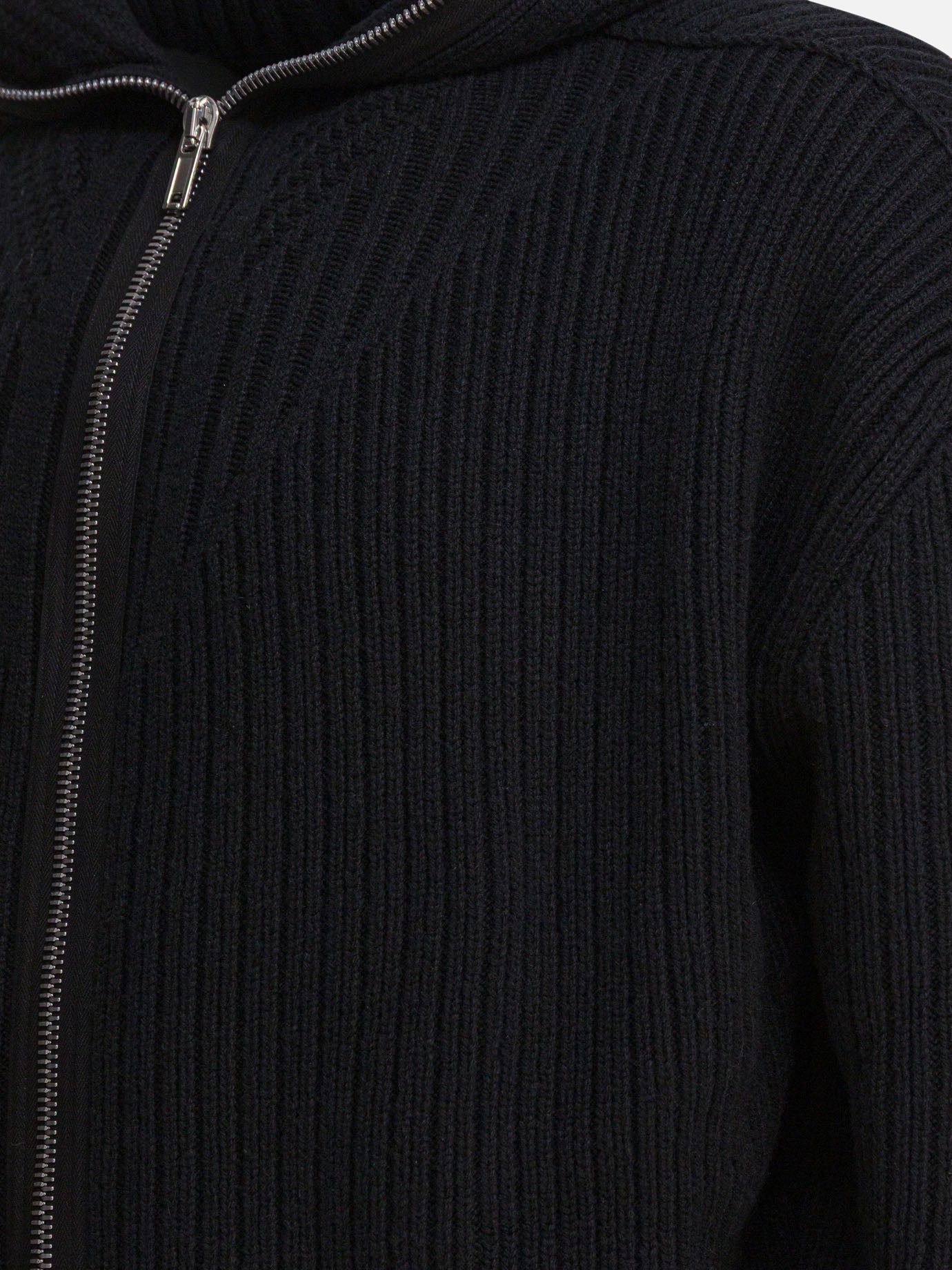 Cardigan Tinta unita  Nero - Rick Owens Uomo | PDP | VIETTI Online Store | thumbnail_4
