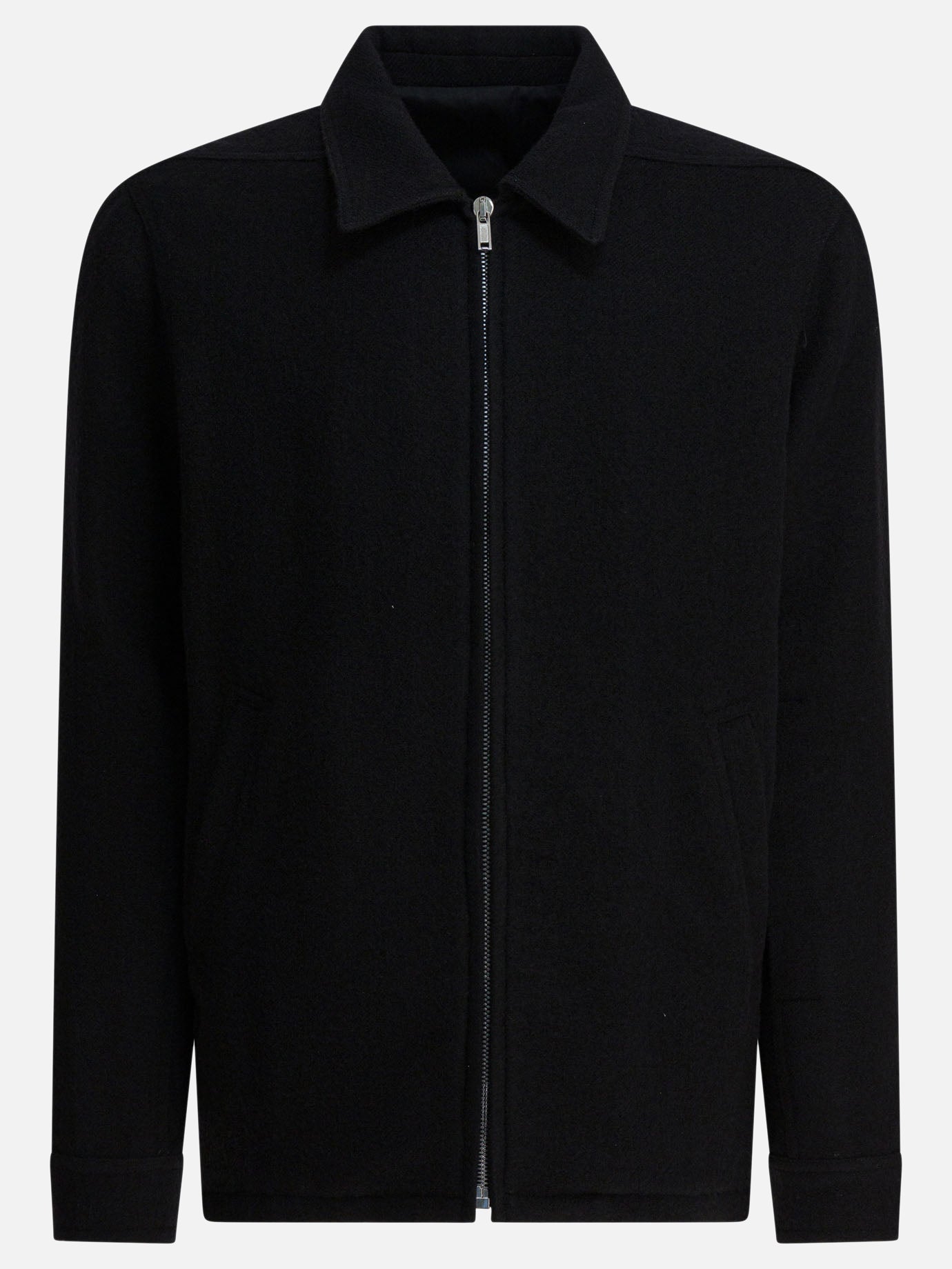 Short coats Solid colour  Blue - Rick Owens Men | PDP | VIETTI Online Store | Zoom-Modal

