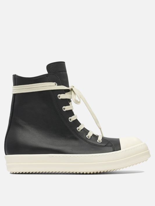 Rick Owens Leather sneakers 12225443_43 Black 1