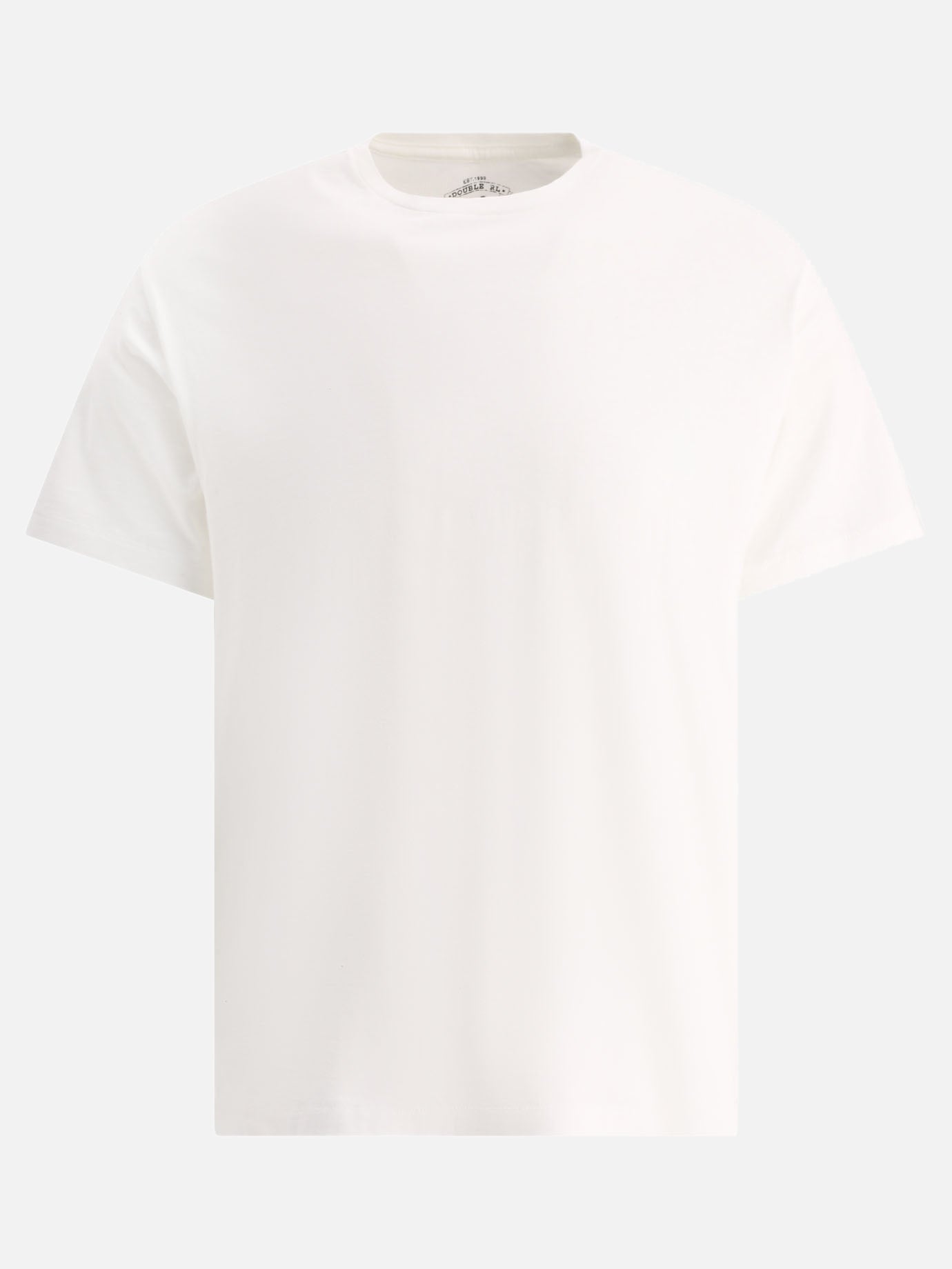 T-shirt girocollo Solid colour  Bianco - RRL by Ralph Lauren Uomo | PDP | VIETTI Online Store | Zoom-Modal

