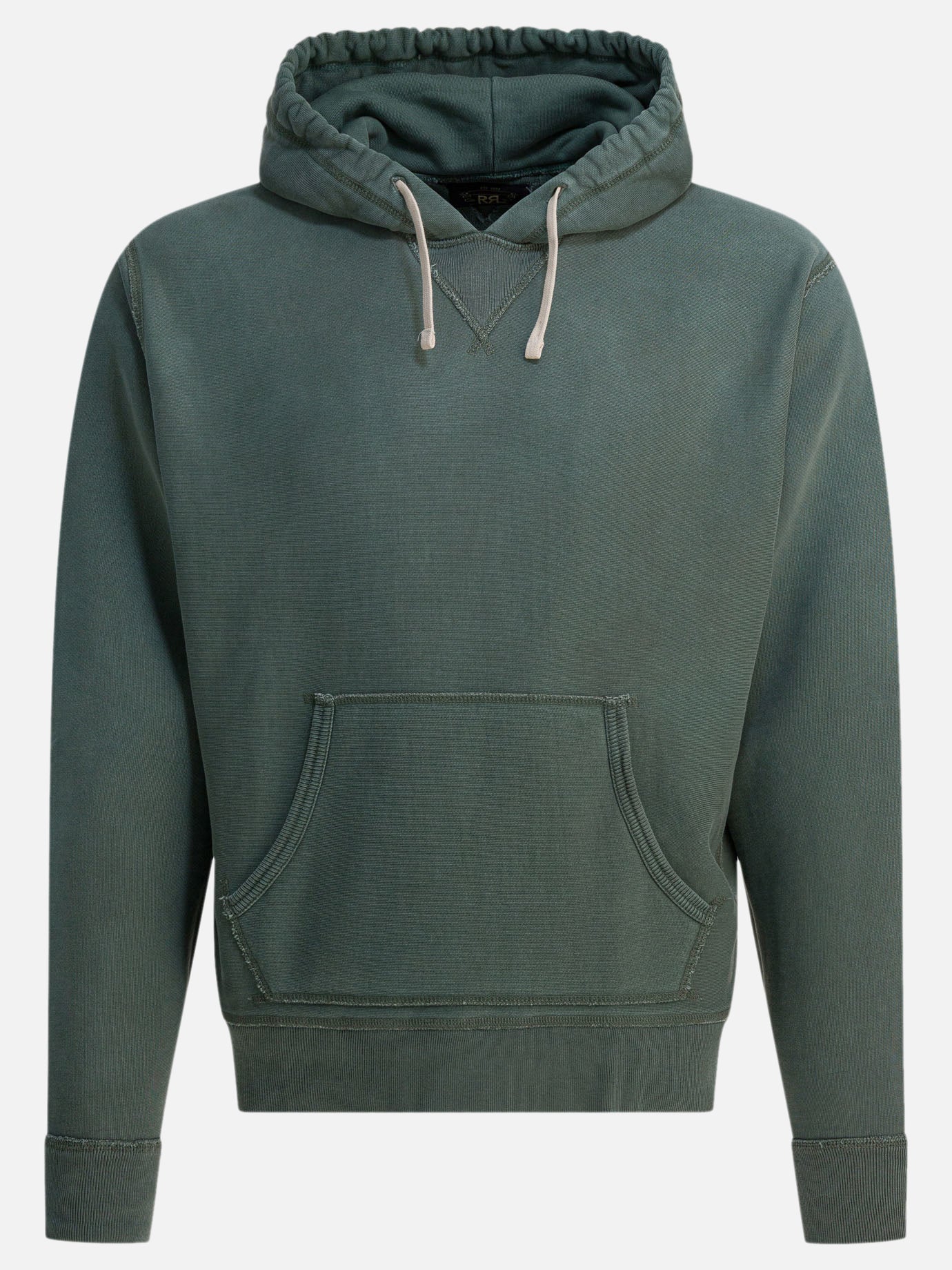 Felpe con cappuccio Solid colour  Verde - RRL by Ralph Lauren Uomo | PDP | VIETTI Online Store | thumbnail