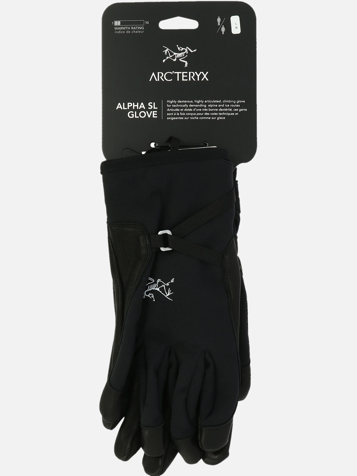 Arc'teryx "Alpha SL Glove" sports gloves Black - VIETTI