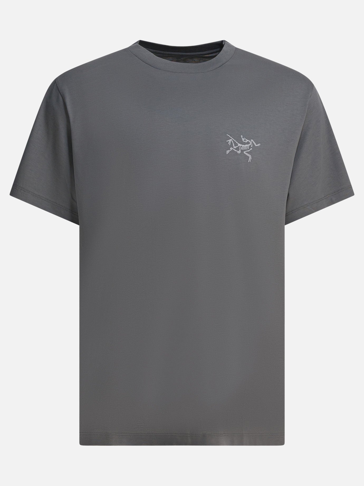 T-shirt girocollo Solid colour  Grigio - Arc'teryx Uomo | PDP | VIETTI Online Store | Zoom-Modal
