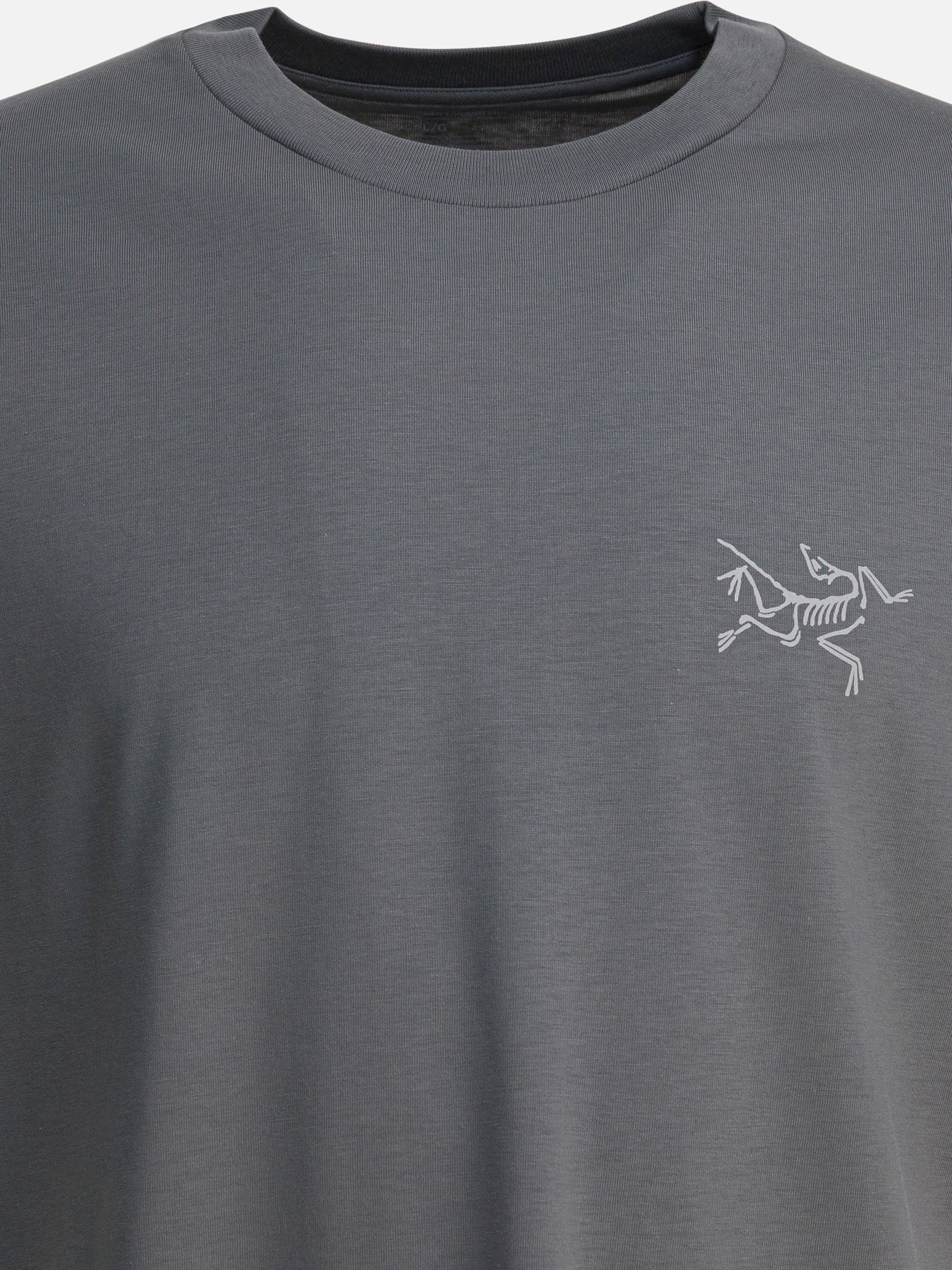 T-shirt girocollo Solid colour  Grigio - Arc'teryx Uomo | PDP | VIETTI Online Store | Zoom-Modal_3
