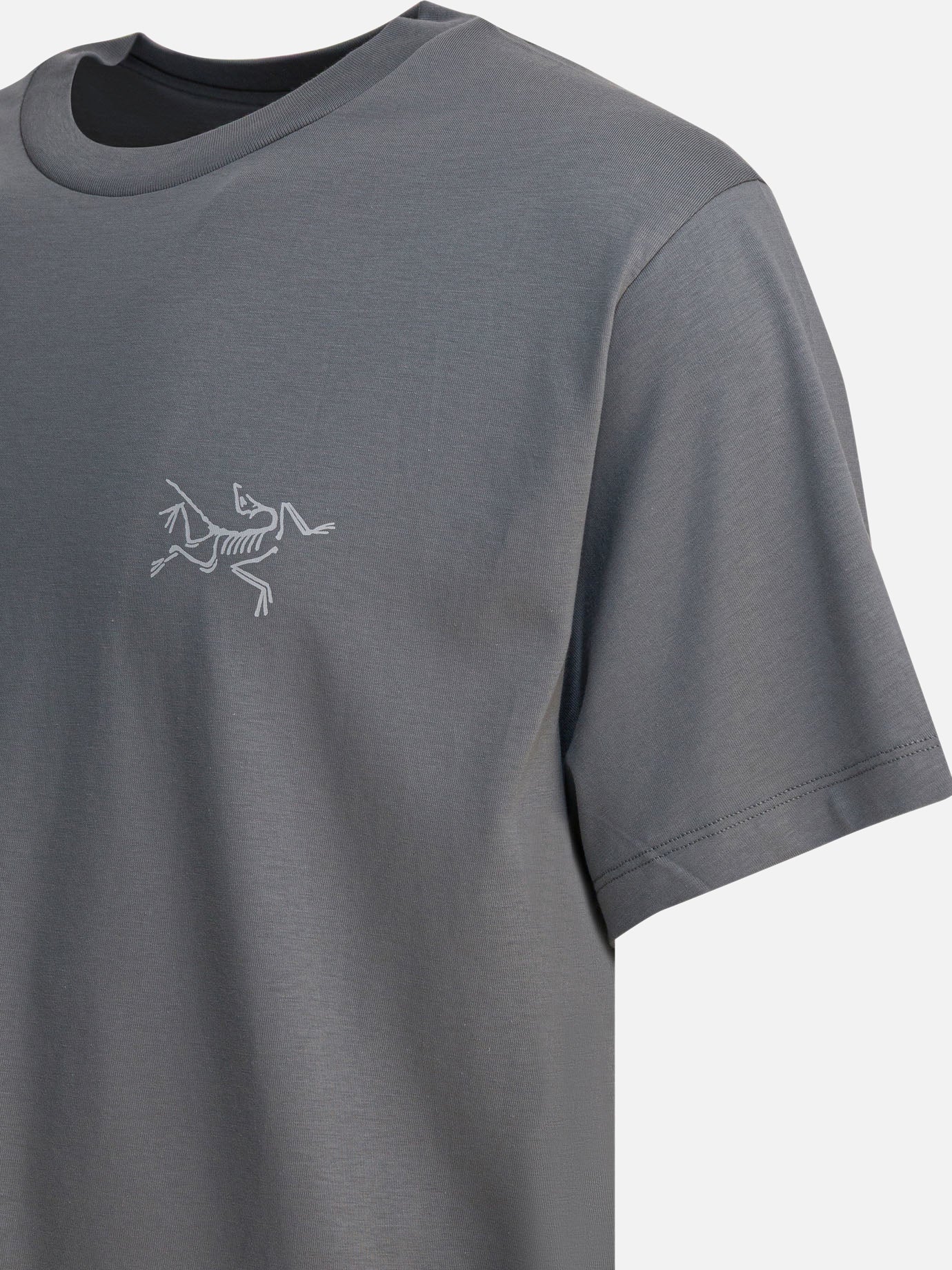 T-shirt girocollo Solid colour  Grigio - Arc'teryx Uomo | PDP | VIETTI Online Store | Zoom-Modal_4
