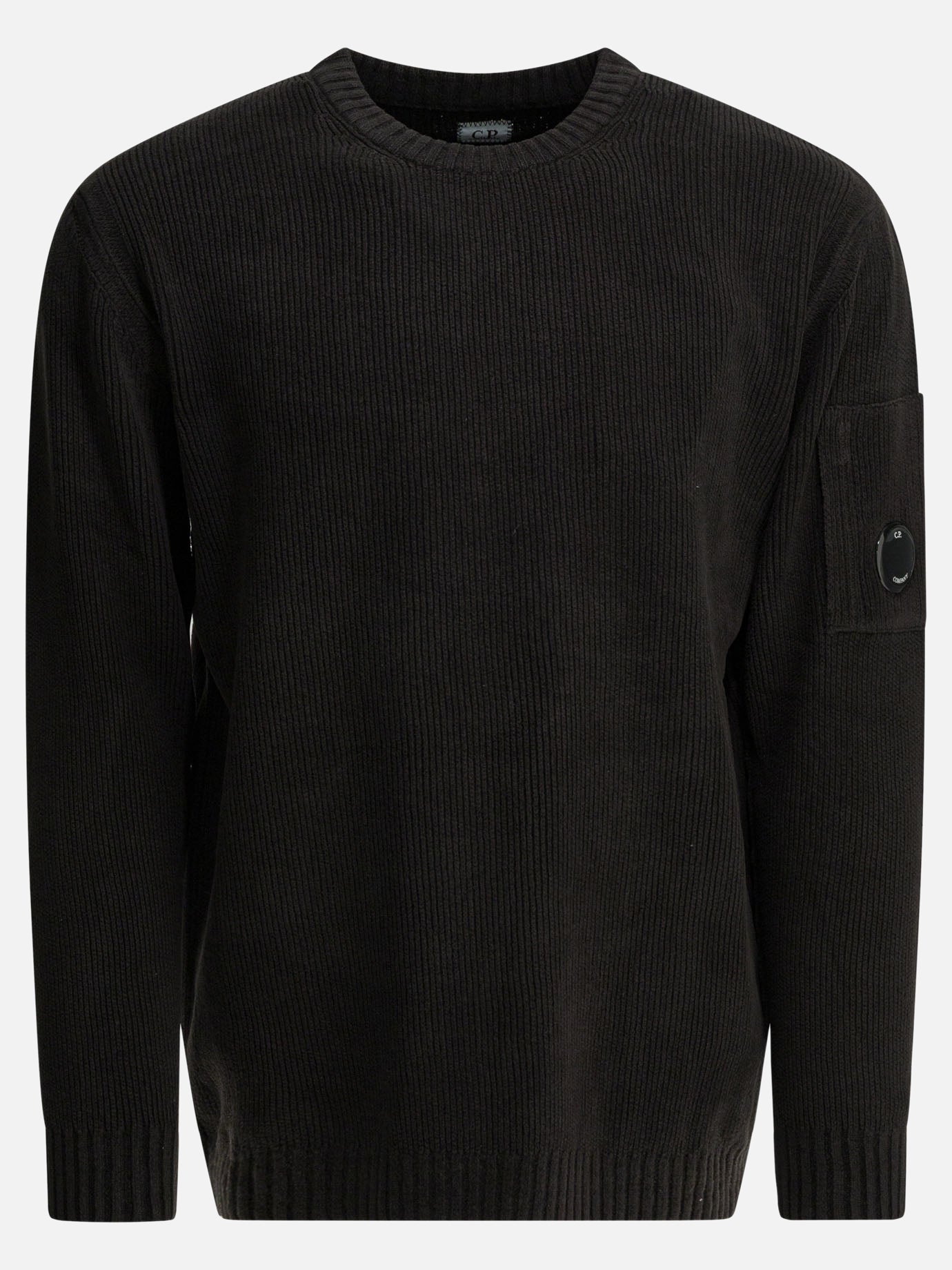 Crewneck sweaters Logo  Black - C.P. Company Men | PDP | VIETTI Online Store | thumbnail