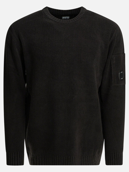 Crewneck sweaters Logo  Black - C.P. Company Men | PLP | VIETTI Online Store 
