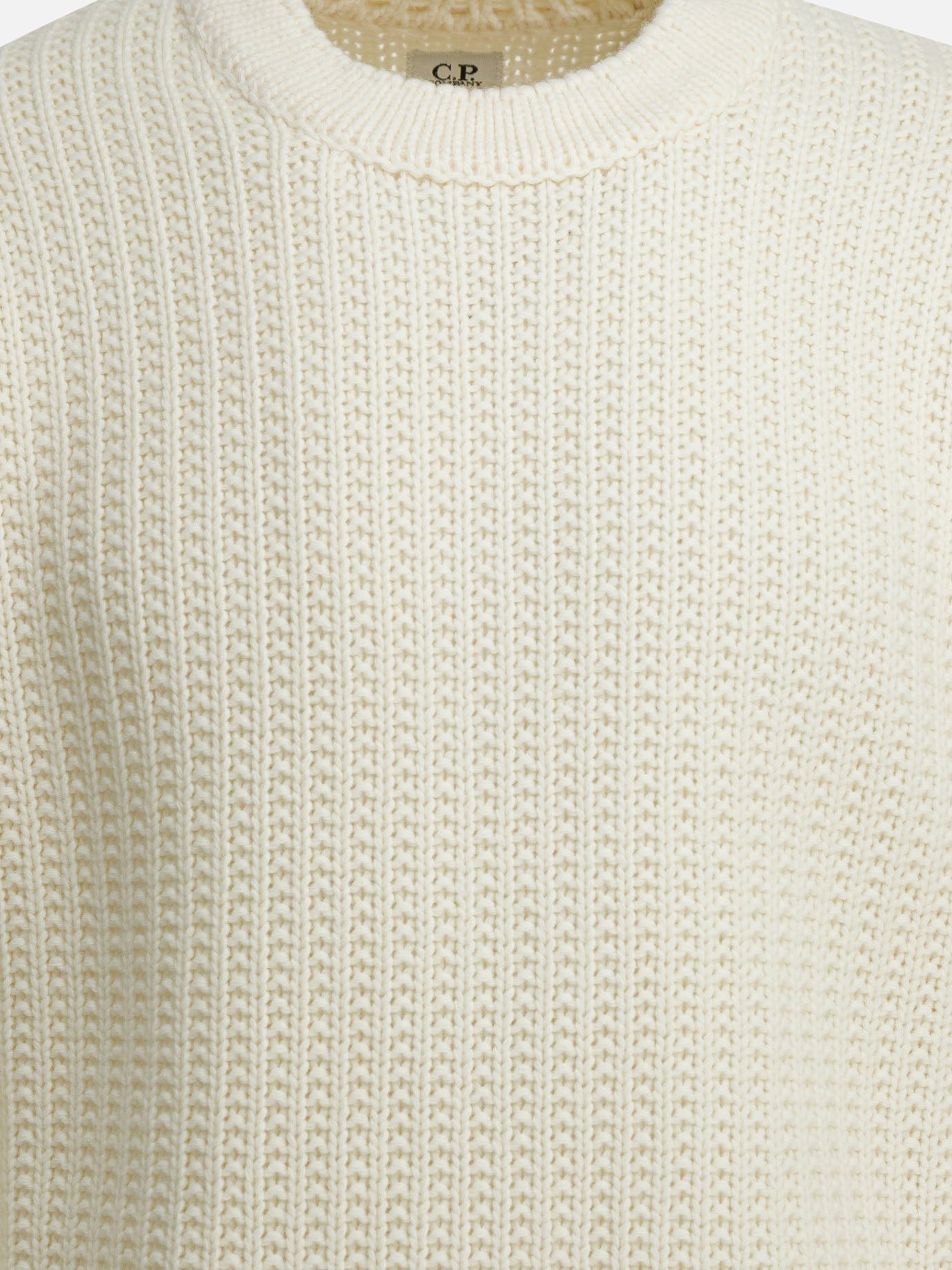 Crewneck sweaters Solid colour  White - C.P. Company Men | PDP | VIETTI Online Store | Zoom-Modal_3

