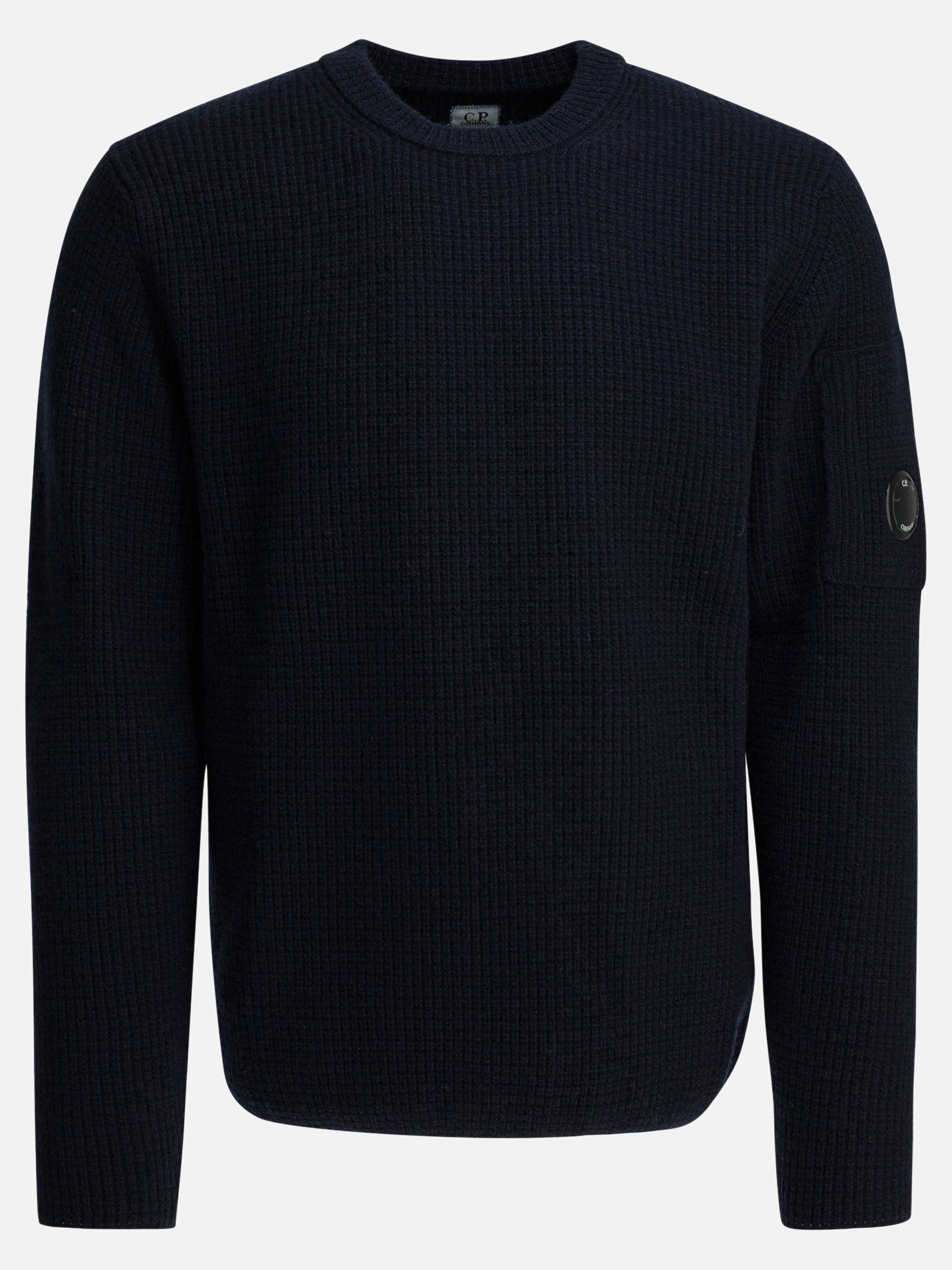 Maglioni girocollo Logo  Blu - C.P. Company Uomo | PDP | VIETTI Online Store | thumbnail