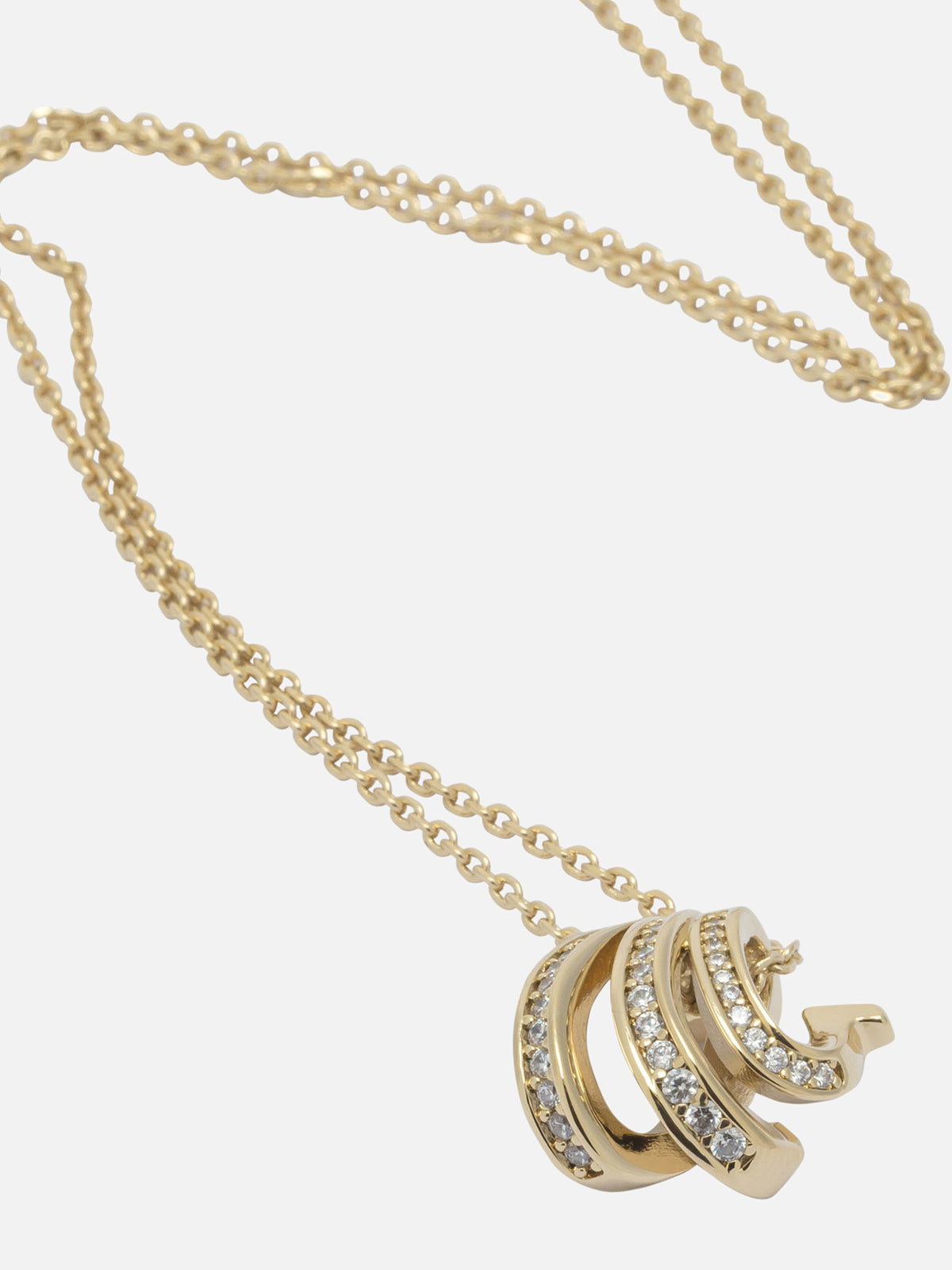 Ferragamo "Triple Gancino" necklace Gold - VIETTI
