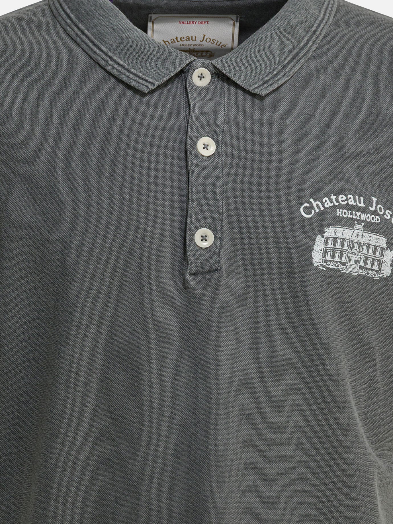 Polo shirts with buttons Logo  Grey - Gallery Dept. Men | PDP | VIETTI Online Store | Zoom-Modal_3
