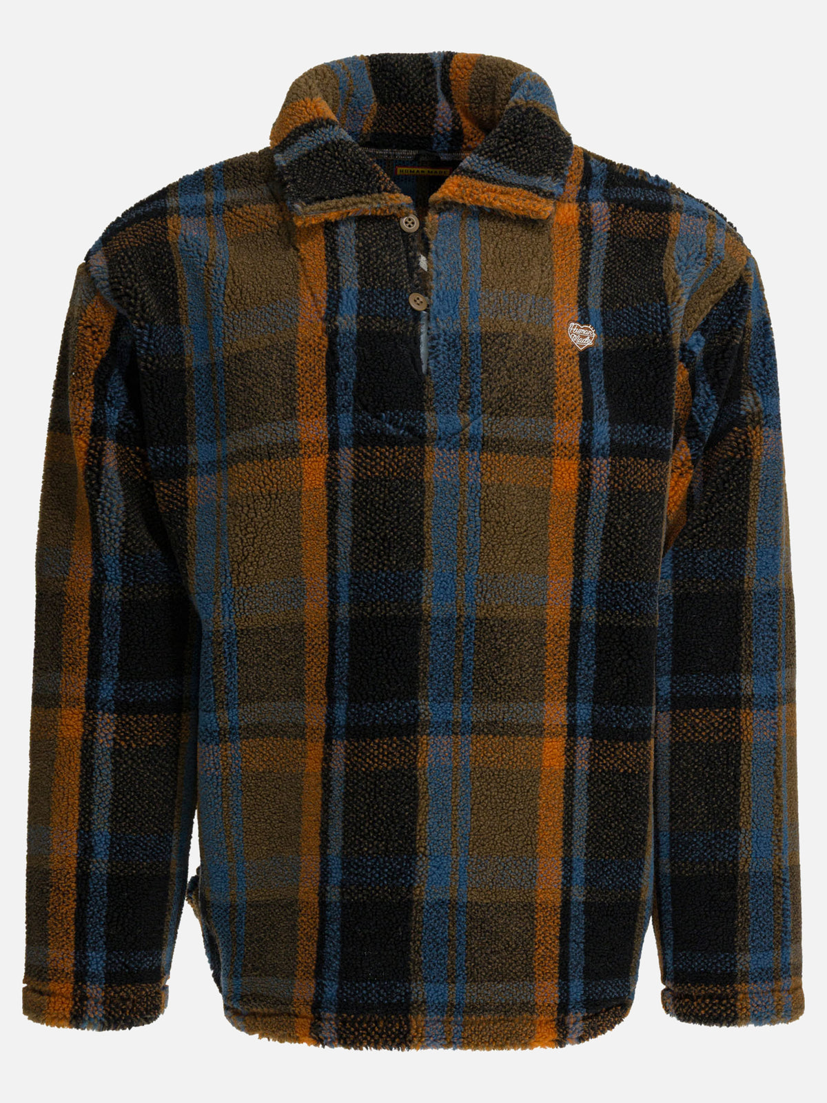 Human Made Wool overshirt jacket Black - Men | VIETTI Online Store