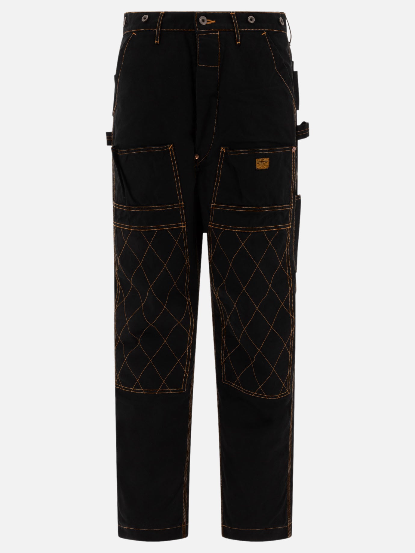 Work pants Solid colour  Black - KAPITAL Men | PDP | VIETTI Online Store | Zoom-Modal

