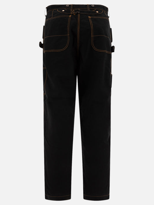 Pantaloni da lavoro 100% cotton  Nero - KAPITAL Uomo | PLP | VIETTI Online Store | 2
