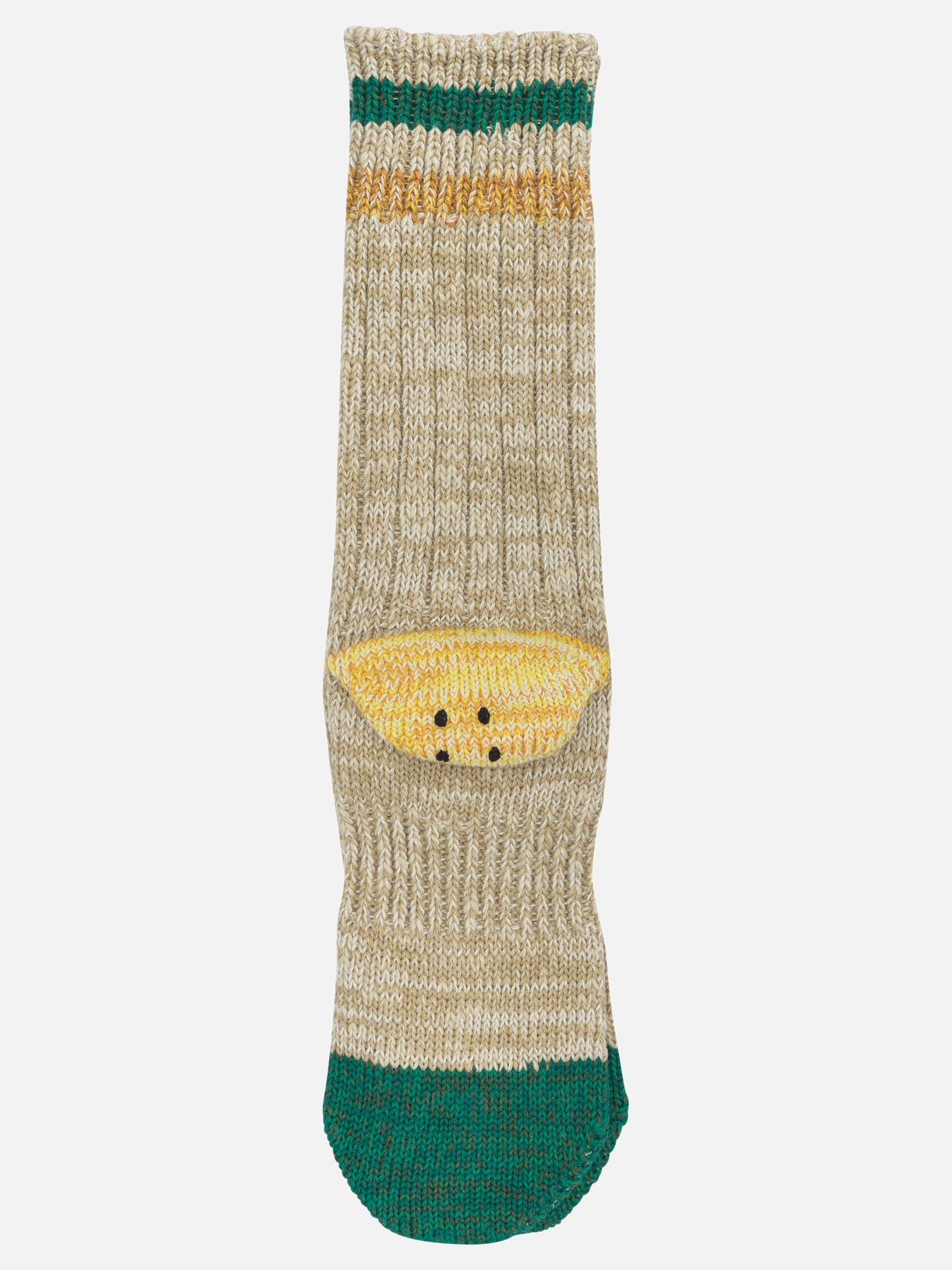 Classic socks 95% cotton 4% polyester 1% polyurethane  Beige - KAPITAL Men | PDP | VIETTI Online Store | thumbnail