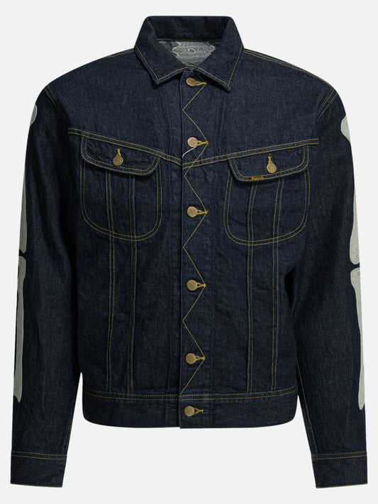 Denim jackets Solid colour  Blue - KAPITAL Men | PLP | VIETTI Online Store 
