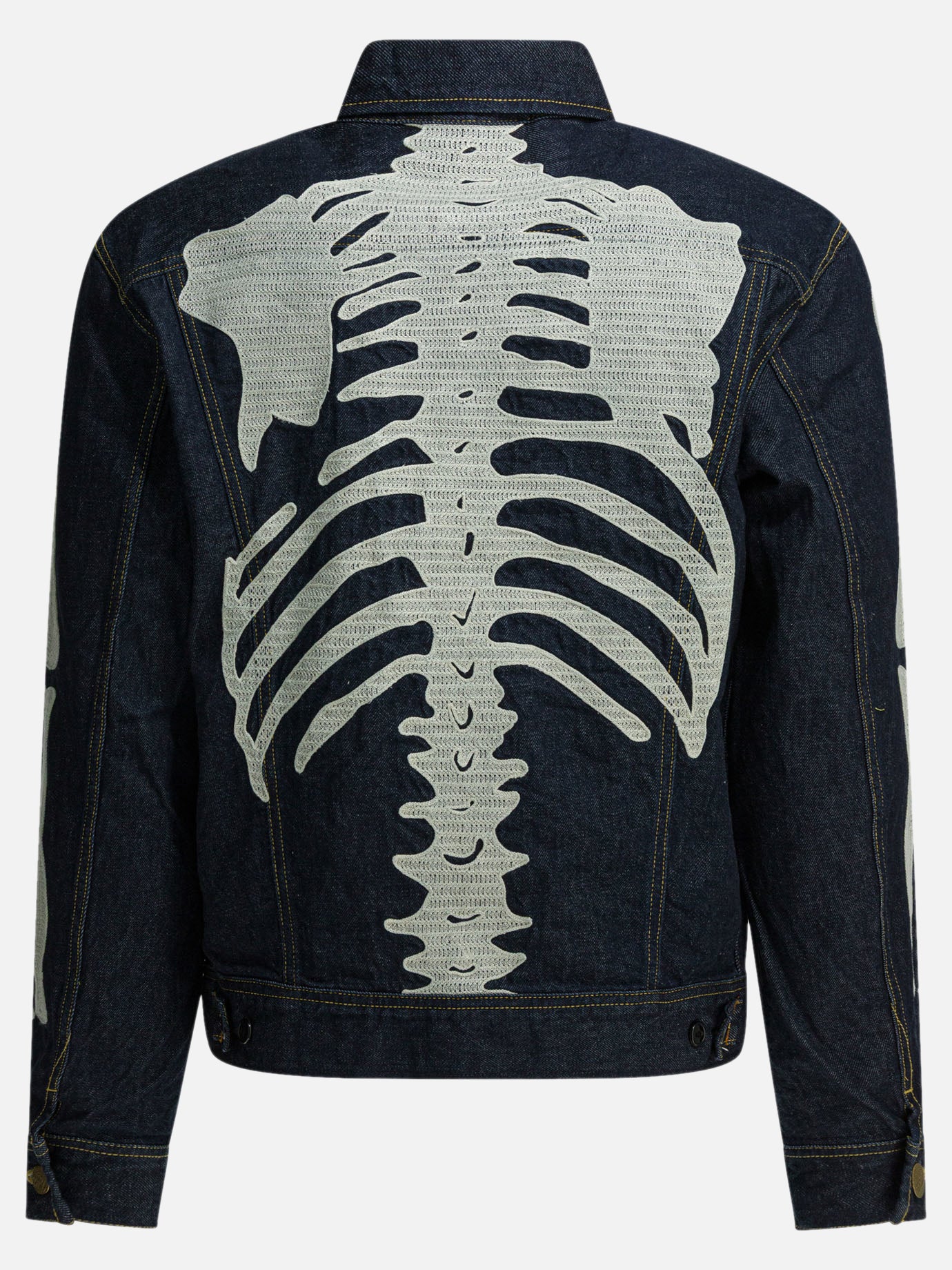 Denim jackets Solid colour  Blue - KAPITAL Men | PDP | VIETTI Online Store | Zoom-Modal_2
