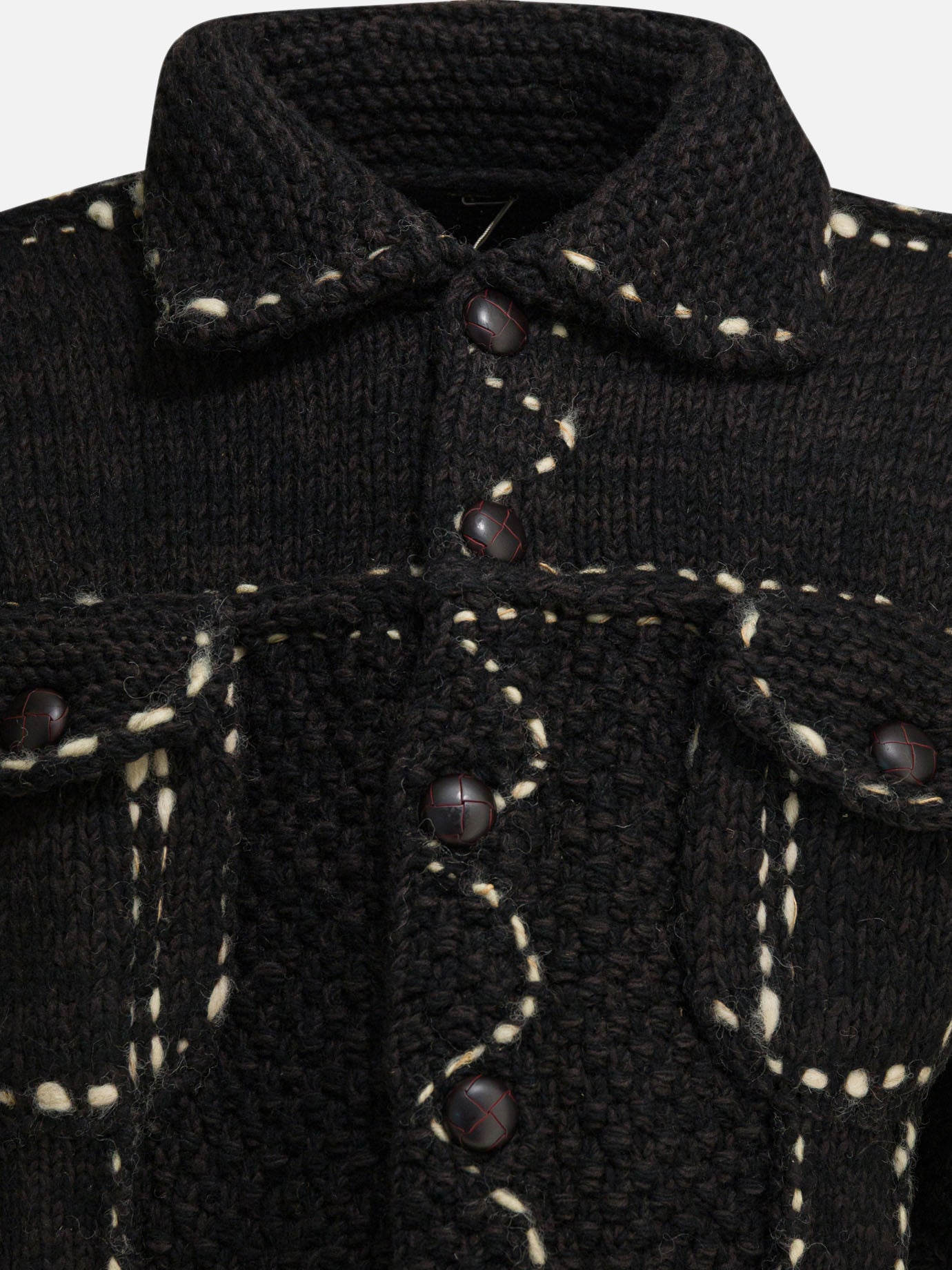 Cardigans Solid colour  Black - KAPITAL Men | PDP | VIETTI Online Store | Zoom-Modal_3
