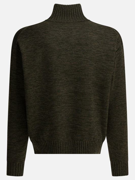 Maglioni con mezza zip Solid colour  Verde - KAPITAL Uomo | PLP | VIETTI Online Store | 2
