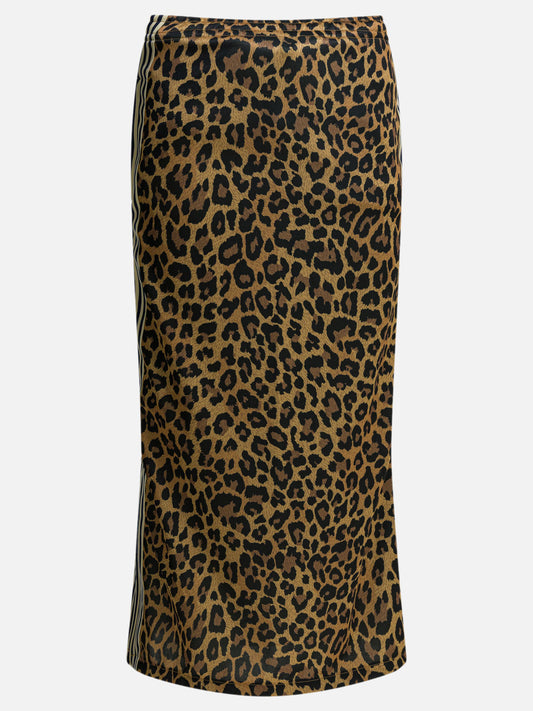 KAPITAL Animal long skirt Brown

