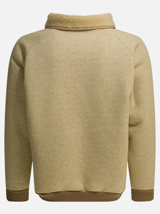 Half zip sweatshirts Logo  Beige - KAPITAL Men | PLP | VIETTI Online Store | 2
