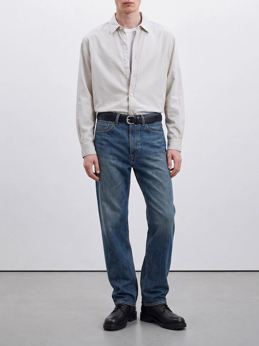 Straight-leg jeans Solid colour  Blue - KAPITAL Men | PLP | VIETTI Online Store | 2
