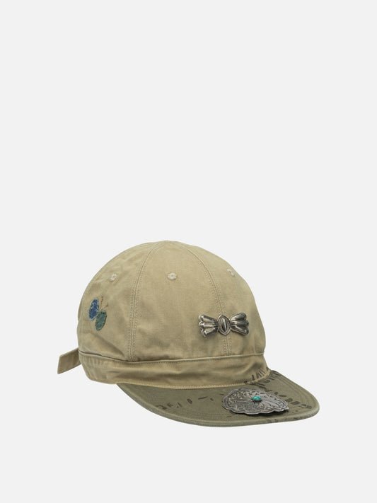 Baseball caps 100% cotton  Beige - KAPITAL Men | PLP | VIETTI Online Store | 2
