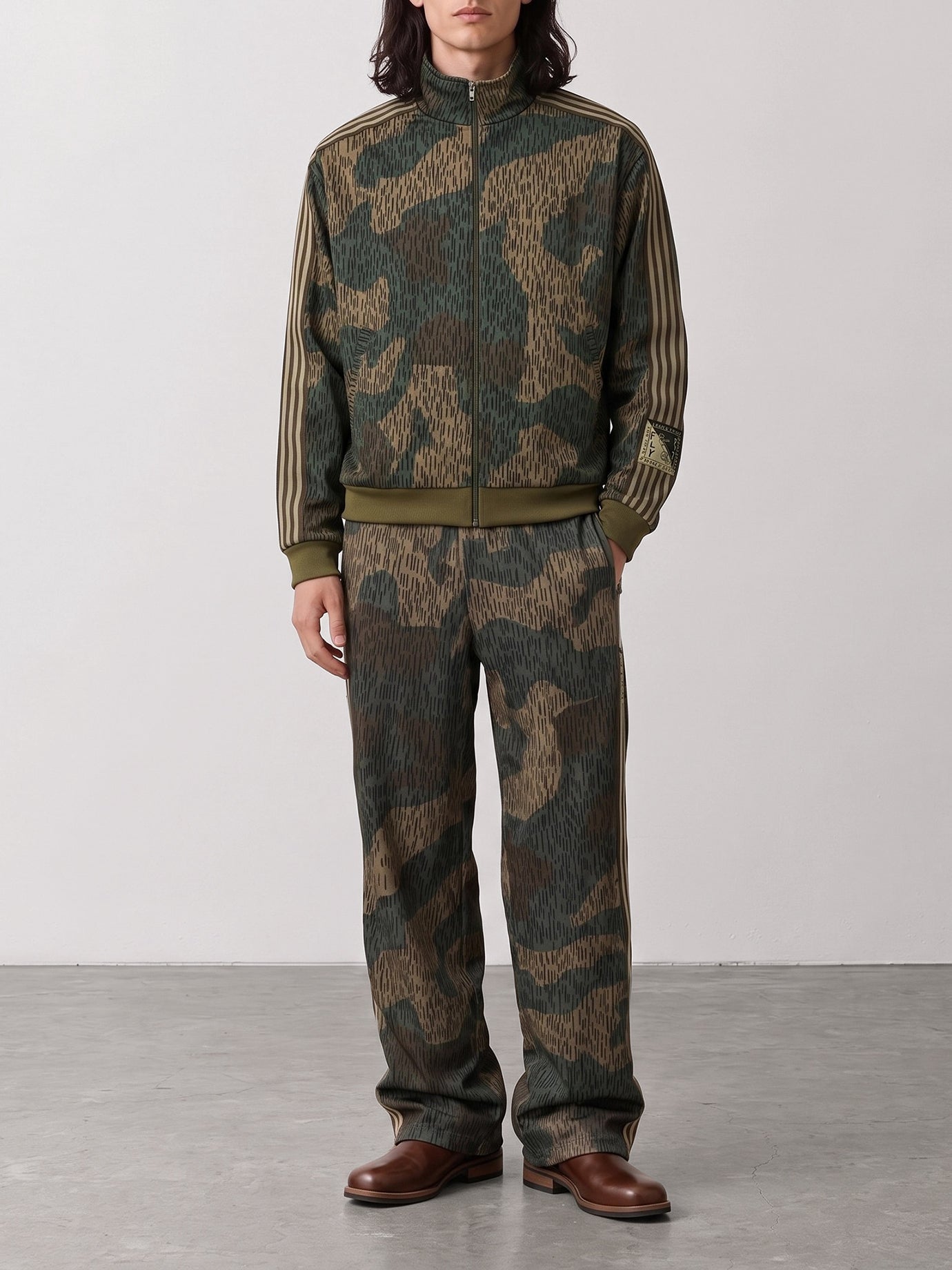 Full zip sweatshirts Graphics  Green - KAPITAL Men | PDP | VIETTI Online Store | thumbnail_2