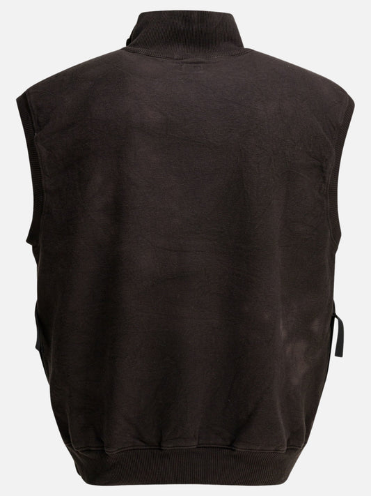 Half zip sweatshirts Solid colour  Black - KAPITAL Men | PLP | VIETTI Online Store | 2
