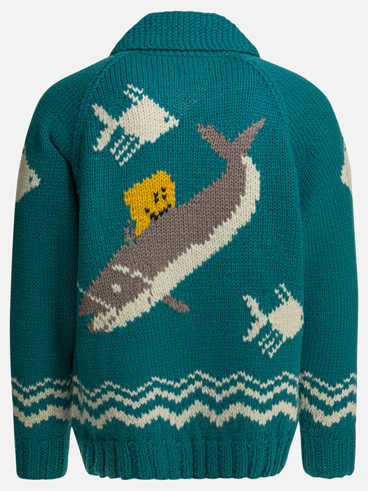 Maglioni con zip Graphics  Azzurro - KAPITAL Uomo | PLP | VIETTI Online Store | 2
