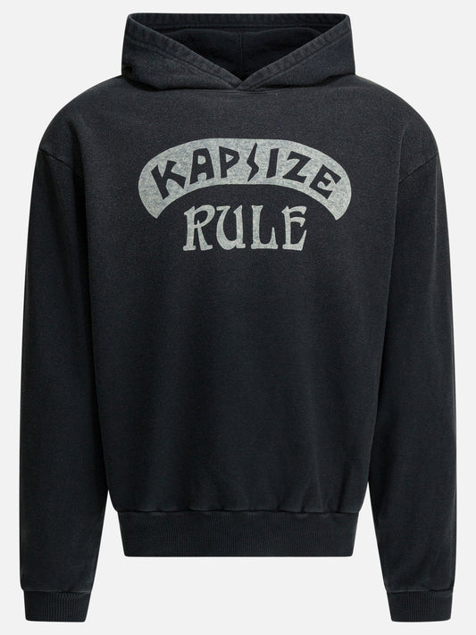 KAPITAL "Kapsize Rule" hoodie Black

