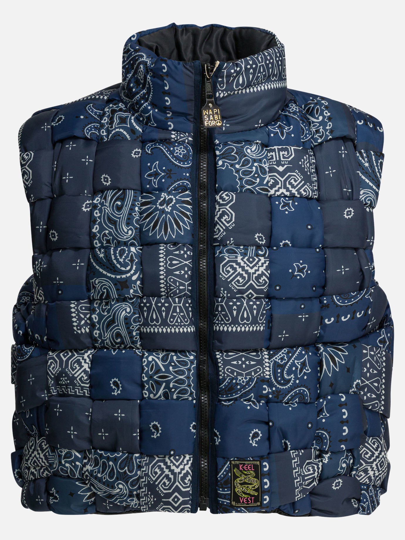 Vest jackets Graphics  Blue - KAPITAL Men | PDP | VIETTI Online Store | Zoom-Modal
