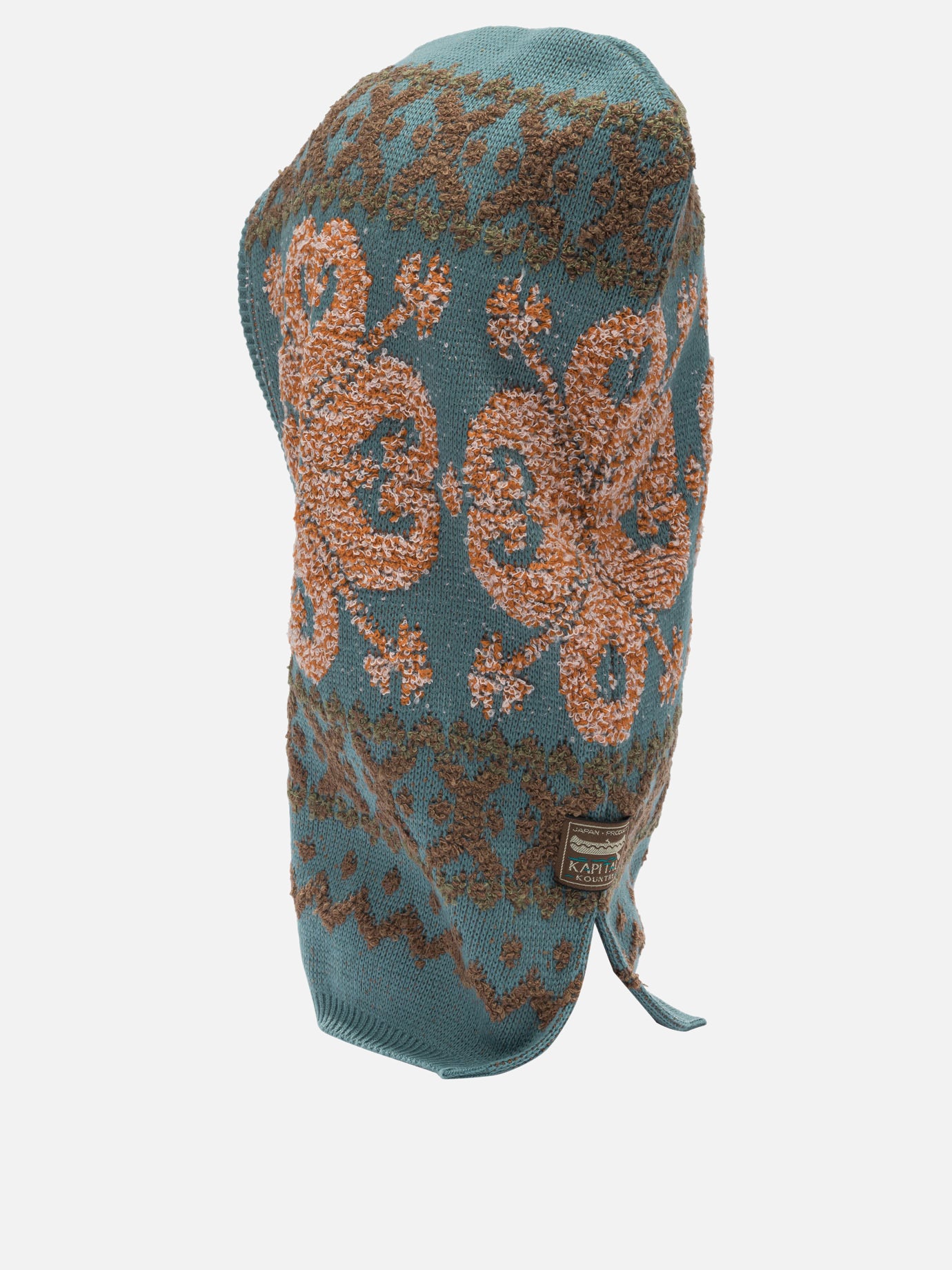 Passamontagna 100% wool  Blu - KAPITAL Uomo | PDP | VIETTI Online Store | Zoom-Modal_3
