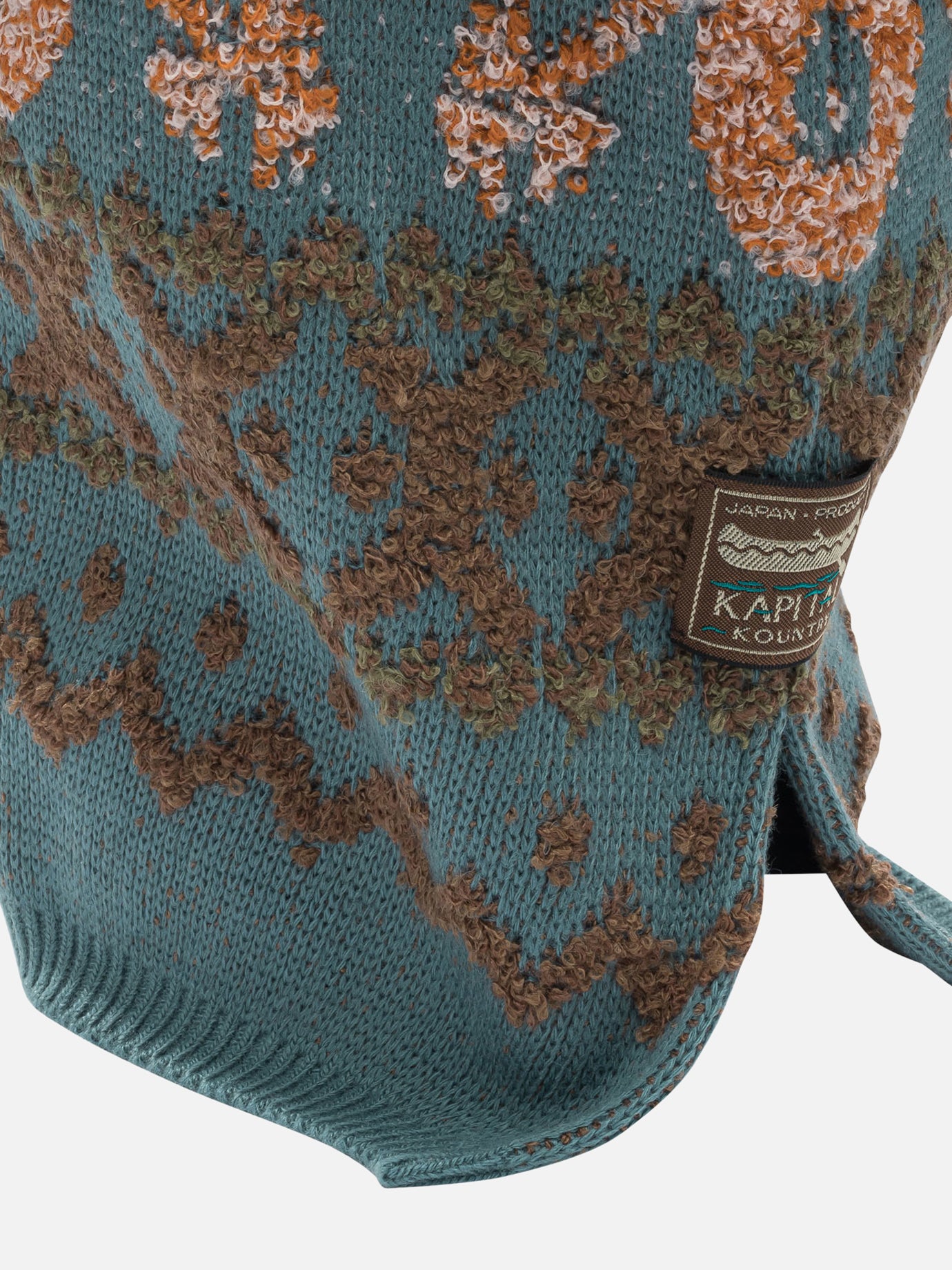 Passamontagna 100% wool  Blu - KAPITAL Uomo | PDP | VIETTI Online Store | Zoom-Modal_4
