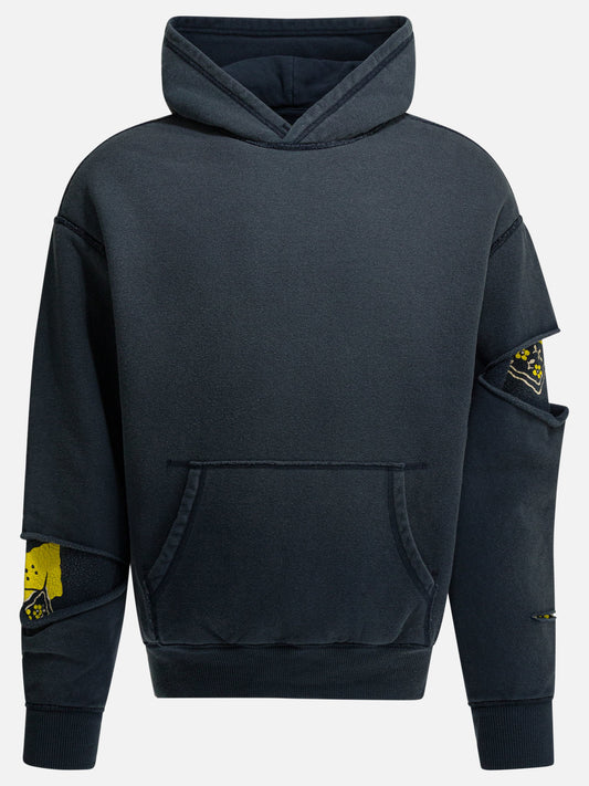 Felpe con cappuccio Solid colour  Blu - KAPITAL Uomo | PDP | VIETTI Online Store 
