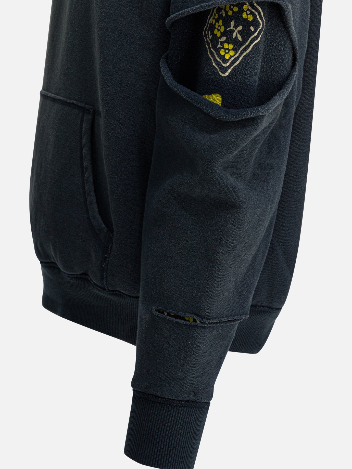 Felpe con cappuccio Solid colour  Blu - KAPITAL Uomo | PDP | VIETTI Online Store | Zoom-Modal_4
