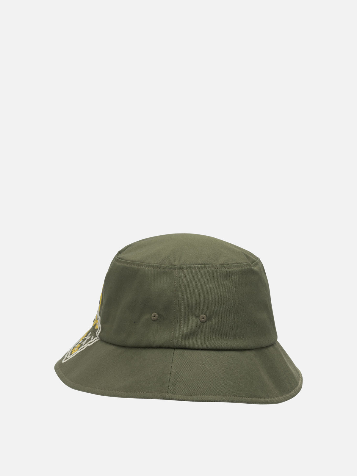 KAPITAL "Peckish Rainbowy" bucket hat Green - VIETTI