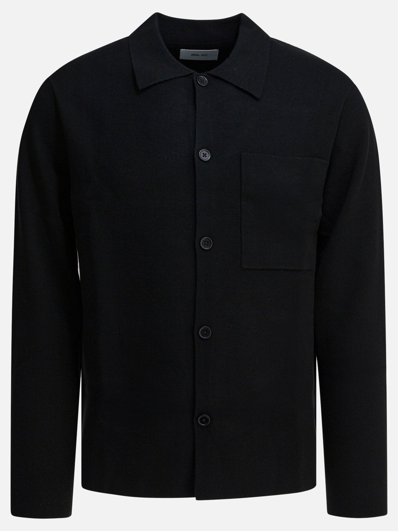 Cardigan Solid colour  Nero - NN.07 Uomo | PDP | VIETTI Online Store | Zoom-Modal
