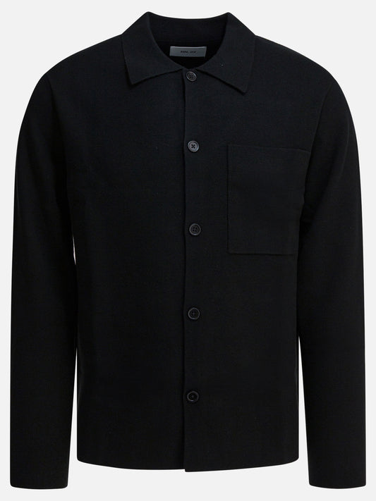Cardigan Solid colour  Nero - NN.07 Uomo | VIETTI Online Store 
