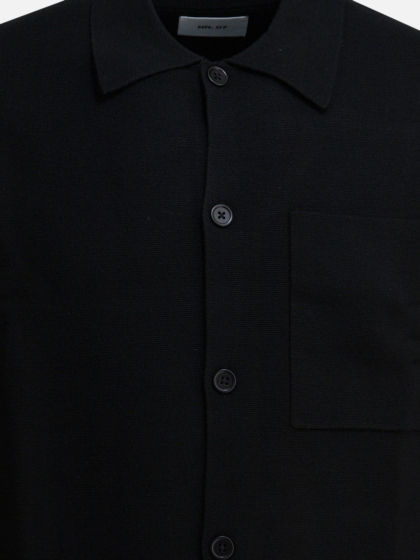 Cardigan Solid colour  Nero - NN.07 Uomo | PDP | VIETTI Online Store | Zoom-Modal_3
